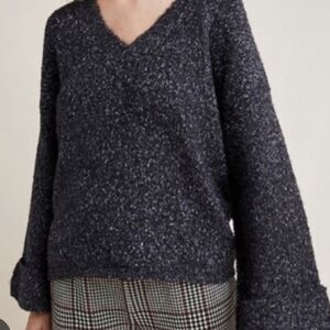 Anthropologie Oversized Grey Sweater